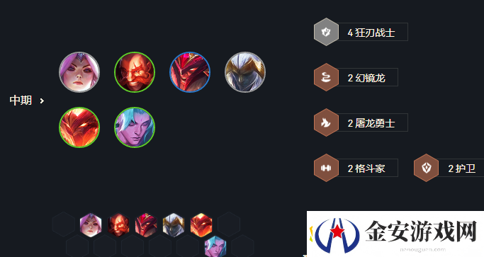 云顶之弈s7狂刃战士阵容怎么玩