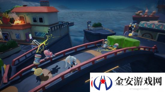 闯关型派对游戏异星狂奔Steam页面