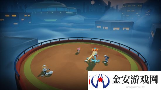 闯关型派对游戏异星狂奔Steam页面