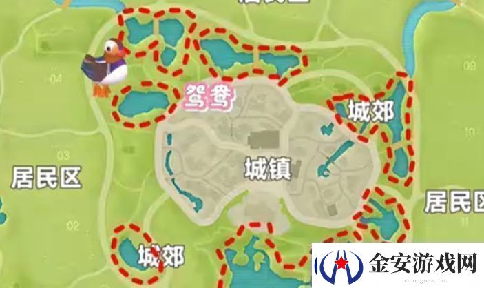 心动小镇新春季第3周4只鸟位置