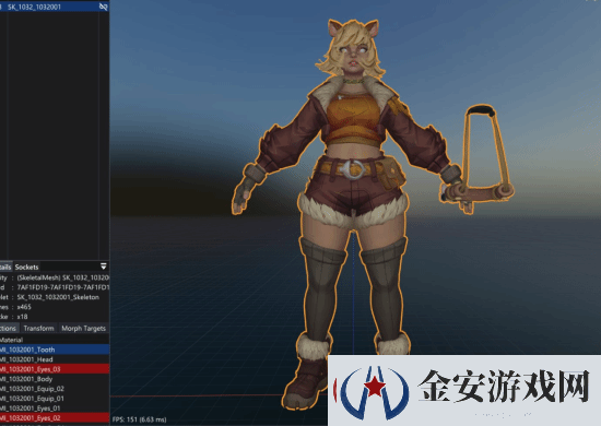 玩家拆解漫威争锋角色3D模型