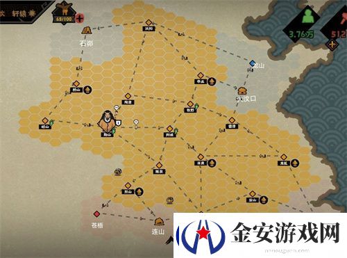 无悔华夏名臣位置分布图一览