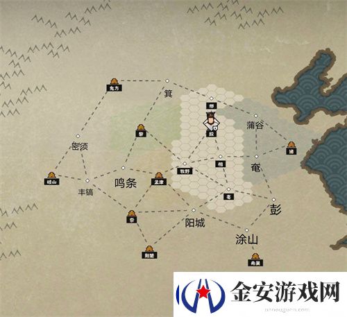 无悔华夏名臣位置分布图一览