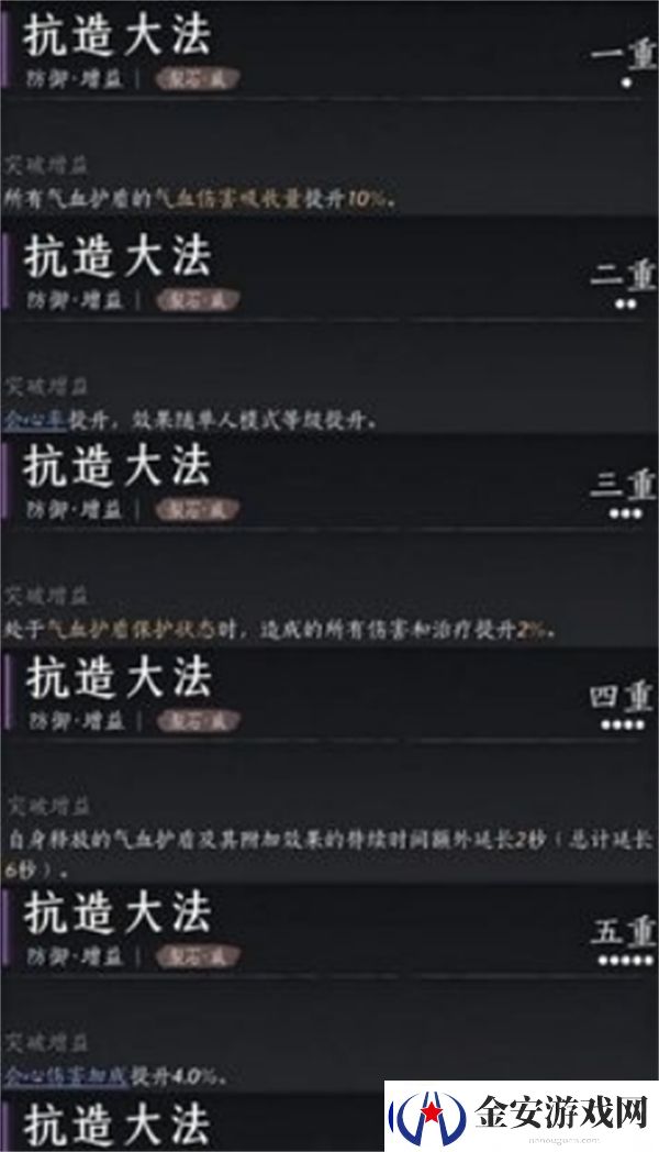燕云十六声陌刀心法搭配指南