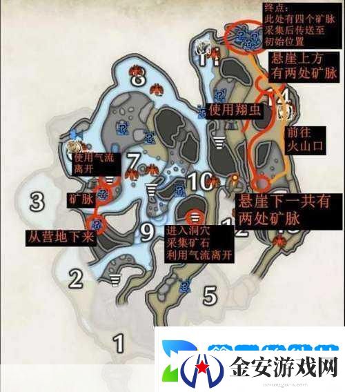 怪物猎人崛起燕雀石分布全揭秘