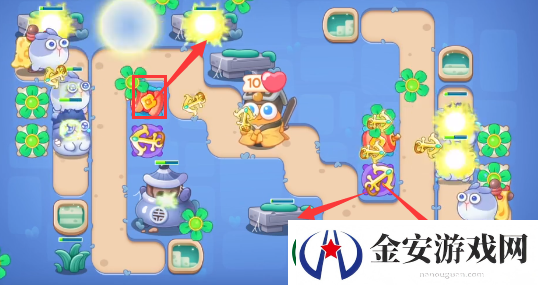 保卫萝卜4阿波道长第7关攻略