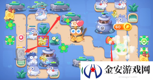 保卫萝卜4阿波道长第7关攻略