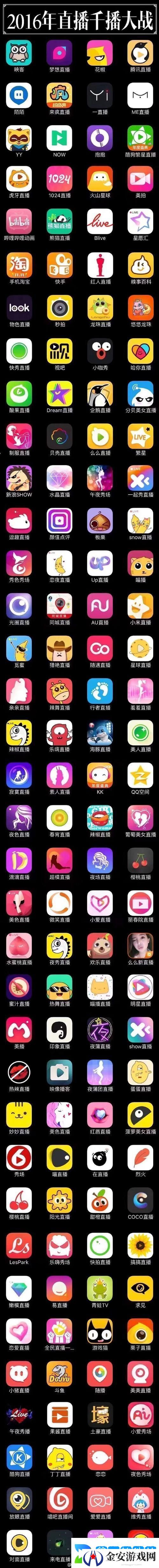 多样精彩的女人脱精光直播APP大全
