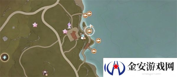 无限暖暖粉色缎带鱼钓取位置